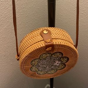 African Rattan Bag